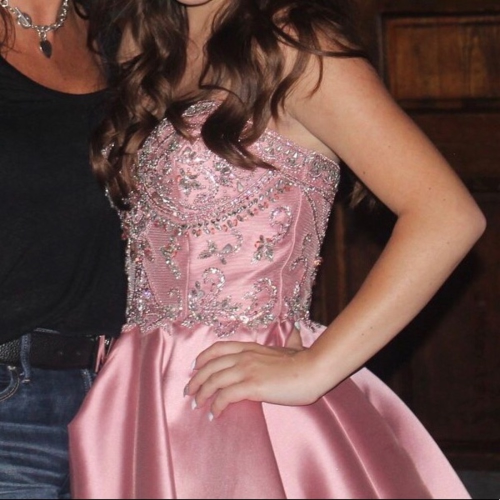 A Terani Couture size 4 dance dress RN 95375